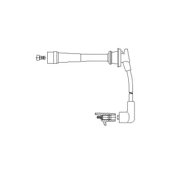 BREMI 6A76/32 - Câble d'allumage