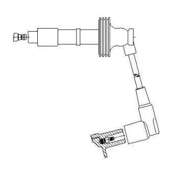 BREMI 6A77/35 - Câble d'allumage