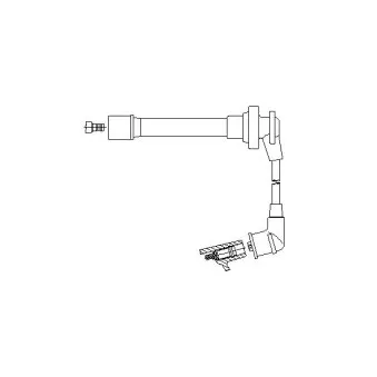 BREMI 718/36 - Câble d'allumage