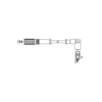 BREMI 722/70 - Câble d'allumage