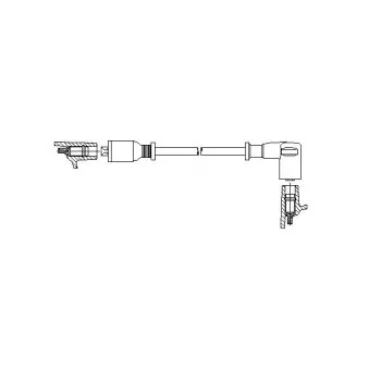 Câble d'allumage BREMI OEM 7691421
