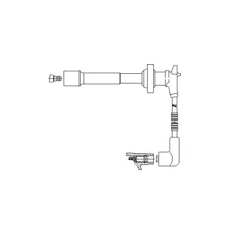 Câble d'allumage BREMI 738E32