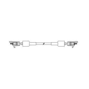 BREMI 771/53 - Câble d'allumage