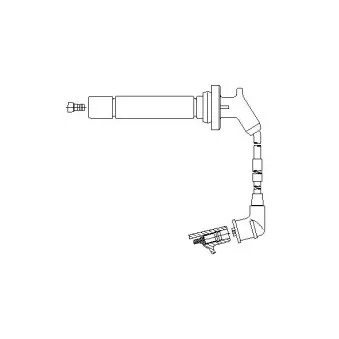 Câble d'allumage BREMI 776E36