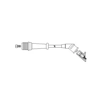 BREMI 783/61 - Câble d'allumage
