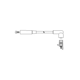 BREMI 799/45 - Câble d'allumage