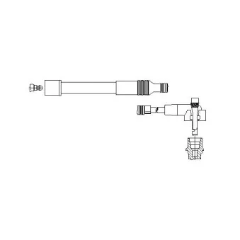 BREMI 817E60 - Câble d'allumage