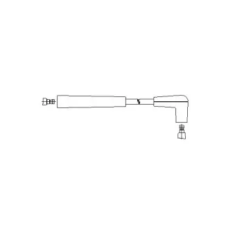 BREMI 824/48 - Câble d'allumage