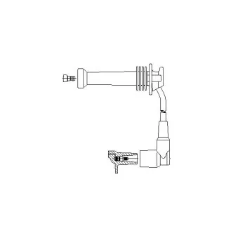 BREMI 897/43 - Câble d'allumage