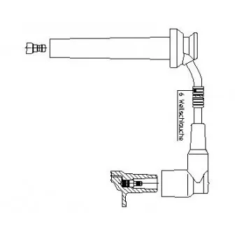 BREMI 8A15R110 - Câble d'allumage