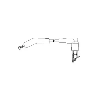 Câble d'allumage BREMI OEM 1095592