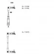 BREMI 919 - Kit de câbles d'allumage
