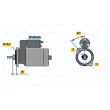 BOSCH 0 001 107 020 - Démarreur