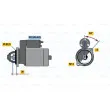 BOSCH 0 001 107 421 - Démarreur