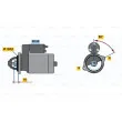 BOSCH 0 001 107 545 - Démarreur