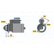 BOSCH 0 001 109 028 - Démarreur