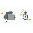 BOSCH 0 001 123 014 - Démarreur
