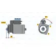 BOSCH 0 001 125 046 - Démarreur