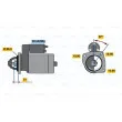 BOSCH 0 001 231 012 - Démarreur