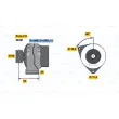 BOSCH 0 123 520 017 - Alternateur