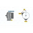 BOSCH 0 124 515 126 - Alternateur