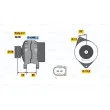 BOSCH 0 124 525 020 - Alternateur
