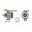 BOSCH 0 124 615 028 - Alternateur