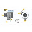 BOSCH 0 124 615 044 - Alternateur