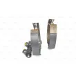 BOSCH 0 204 114 002 - Kit de freins arrière prémontés KIT SUPERPRO