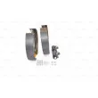 BOSCH 0 204 114 043 - Kit de freins arrière prémontés KIT SUPERPRO
