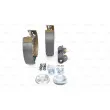BOSCH 0 204 114 056 - Kit de freins arrière prémontés KIT SUPERPRO