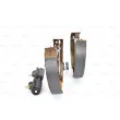BOSCH 0 204 114 114 - Kit de freins arrière prémontés KIT SUPERPRO