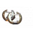 BOSCH 0 204 114 114 - Kit de freins arrière prémontés KIT SUPERPRO