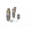 BOSCH 0 204 114 114 - Kit de freins arrière prémontés KIT SUPERPRO