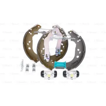 BOSCH 0 204 114 656 - Kit de freins arrière prémontés KIT SUPERPRO