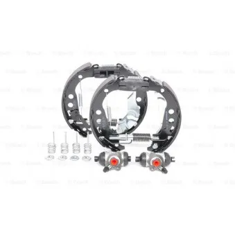 BOSCH 0 204 114 662 - Kit de freins arrière prémontés KIT SUPERPRO