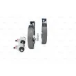 BOSCH 0 204 114 673 - Kit de freins arrière prémontés KIT SUPERPRO