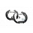 BOSCH 0 204 114 680 - Kit de freins arrière prémontés