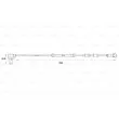 BOSCH 0 265 006 224 - Capteur, vitesse de roue