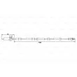 BOSCH 0 265 006 689 - Capteur, vitesse de roue