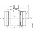 BOSCH 0 280 218 175 - Débitmètre de masse d'air