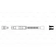 BOSCH 0 356 913 013 - Câble d'allumage