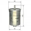 BOSCH 0 450 905 007 - Filtre à carburant