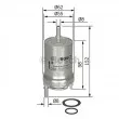 BOSCH 0 450 905 925 - Filtre à carburant