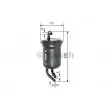 BOSCH 0 450 905 973 - Filtre à carburant