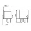 BOSCH 0 986 332 040 - Relais, courant de travail