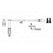 BOSCH 0 986 356 311 - Kit de câbles d'allumage