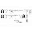 BOSCH 0 986 356 314 - Kit de câbles d'allumage