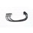 BOSCH 0 986 356 318 - Kit de câbles d'allumage