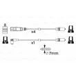 BOSCH 0 986 356 339 - Kit de câbles d'allumage
